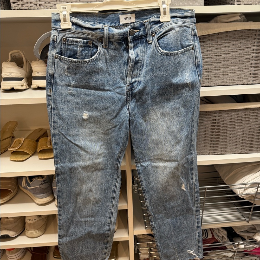 Pistola Men's Light Blue Relaxed Jeans